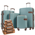 4 Piece Luggage Set Suitcase Set, ABS Hard Shell Lightweight